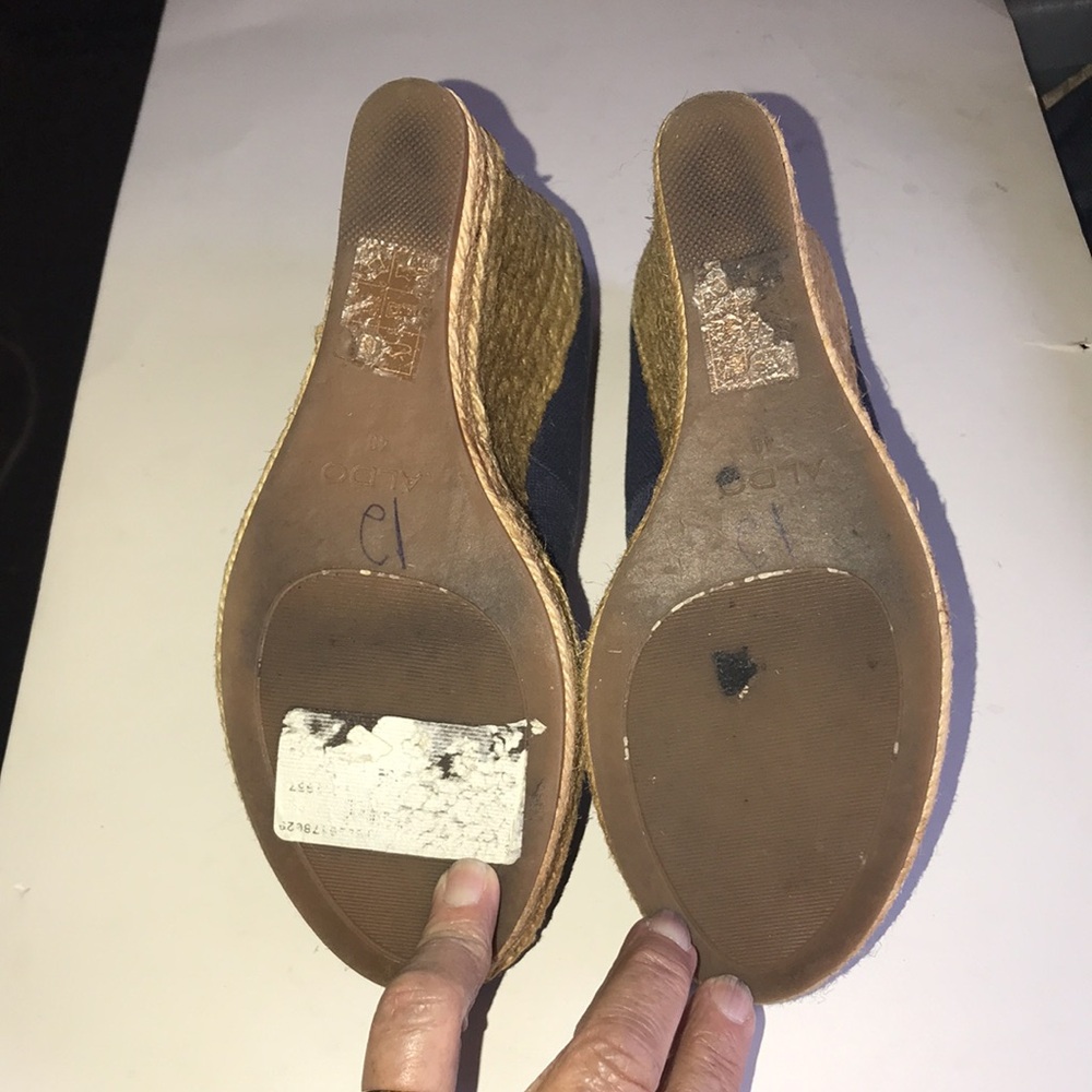 Women’s Aldo Pre-Loved Espadrille Wedgies - Picture 8 of 9